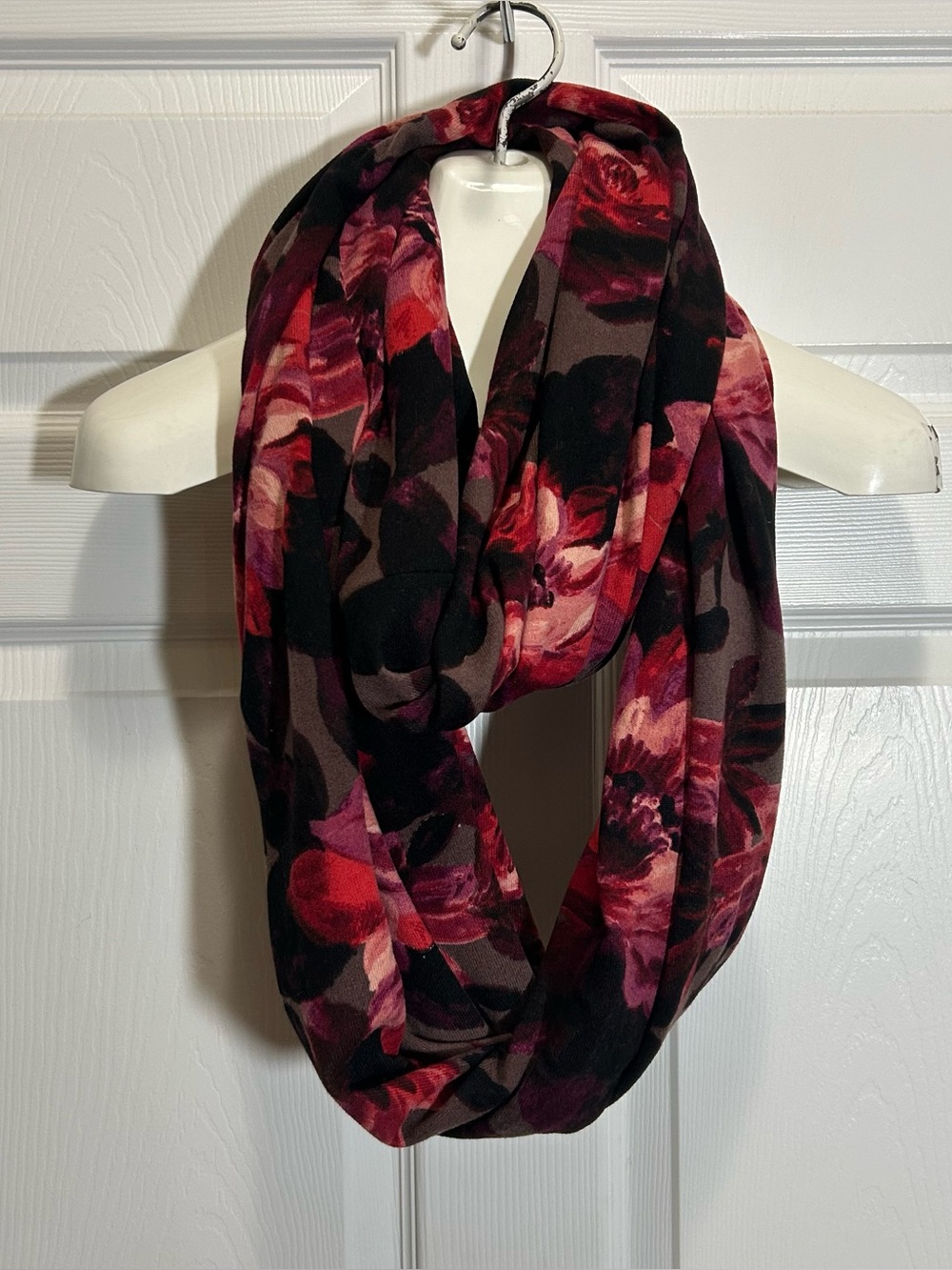 Heavy Weight Floral Infinity Scarf